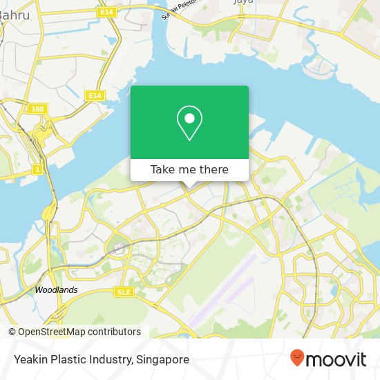 Yeakin Plastic Industry map