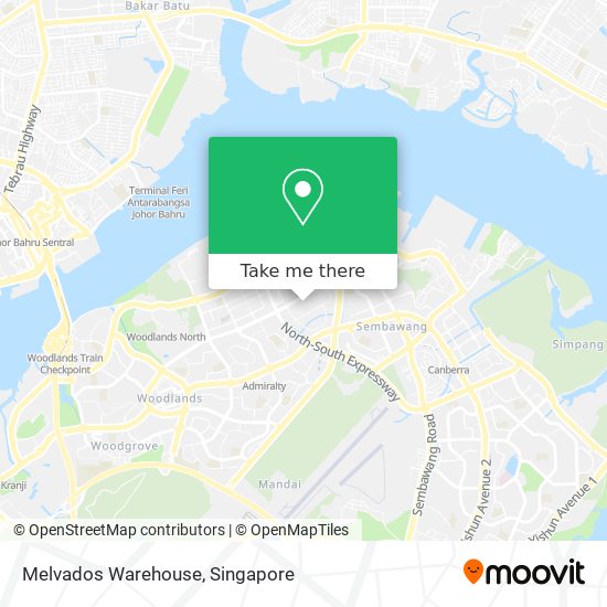Melvados Warehouse map