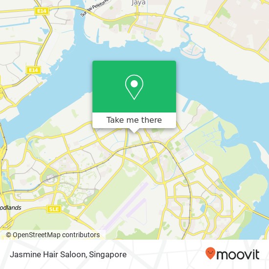 Jasmine Hair Saloon map