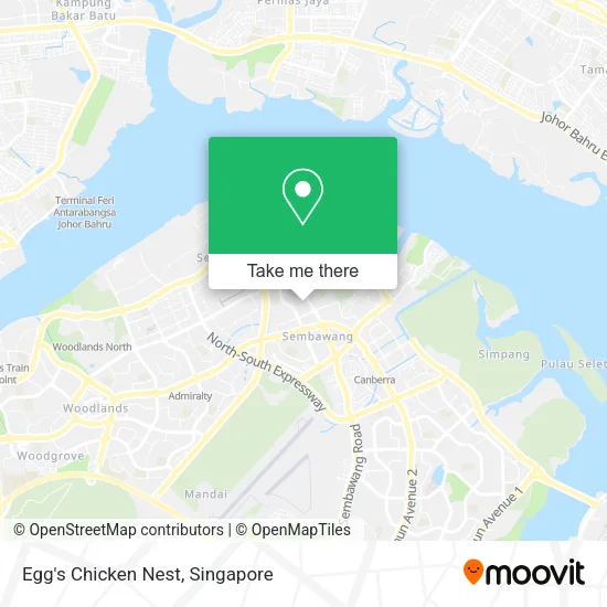 Egg's Chicken Nest map