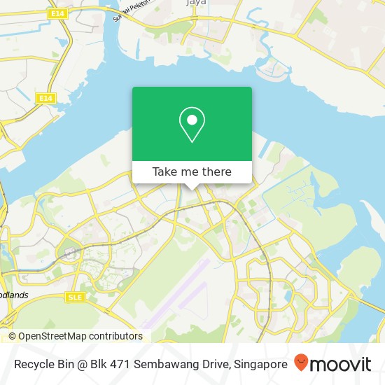Recycle Bin @ Blk 471 Sembawang Drive map