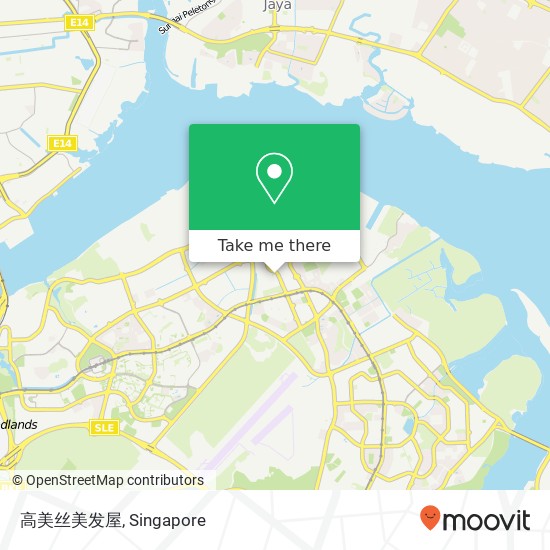 高美丝美发屋 map