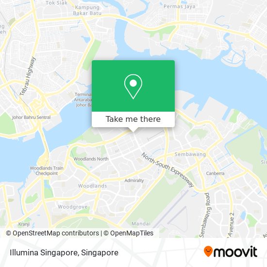 Illumina Singapore map