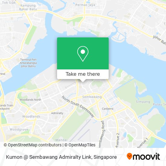 Kumon @ Sembawang Admiralty Link地图