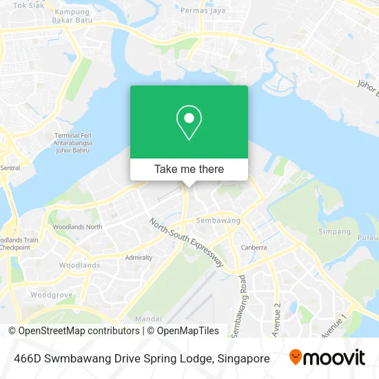 466D Swmbawang Drive Spring Lodge地图