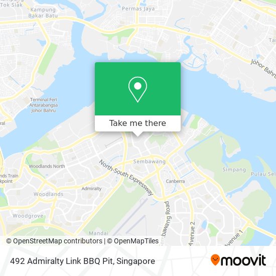 492 Admiralty Link BBQ Pit map