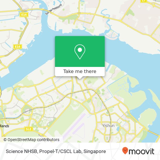 Science NHSB, Propel-T / CSCL Lab map
