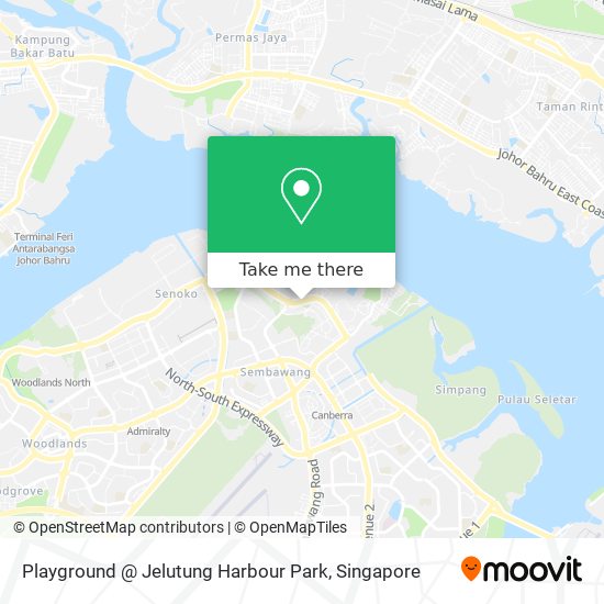 Playground @ Jelutung Harbour Park map