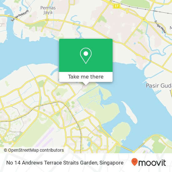 No 14 Andrews Terrace Straits Garden map