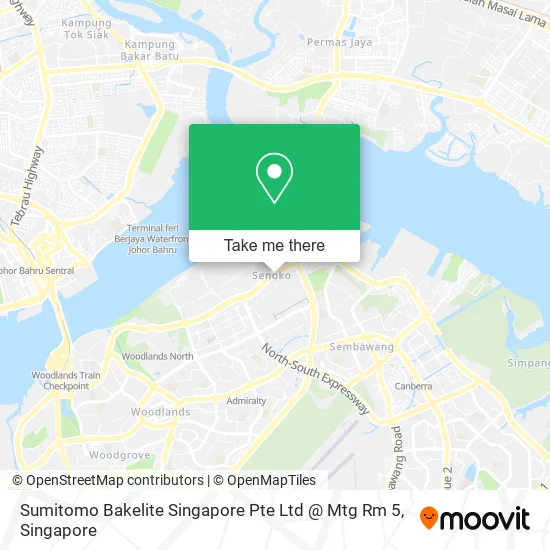 Sumitomo Bakelite Singapore Pte Ltd @ Mtg Rm 5 map