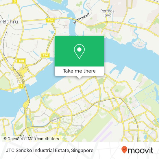 JTC Senoko Industrial Estate map