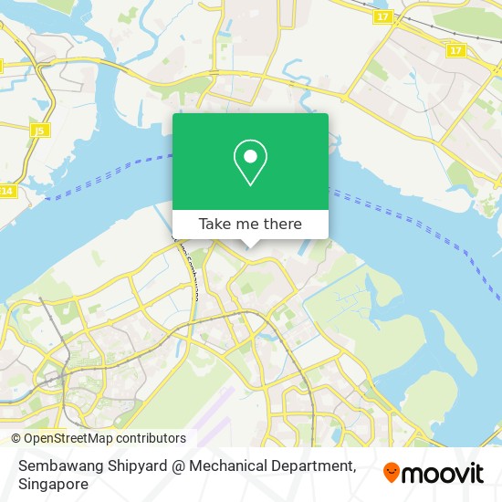 Sembawang Shipyard @ Mechanical Department map