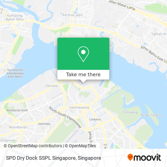 SPD Dry Dock SSPL Singapore地图