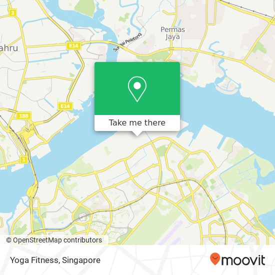 Yoga Fitness地图