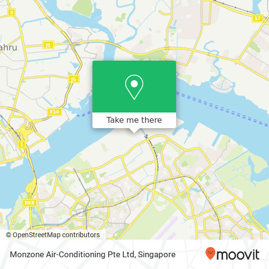 Monzone Air-Conditioning Pte Ltd地图