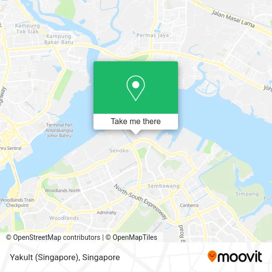 Yakult (Singapore) map