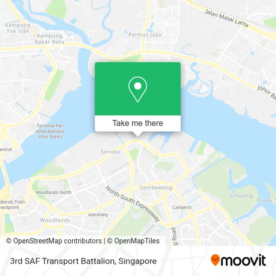 3rd SAF Transport Battalion地图