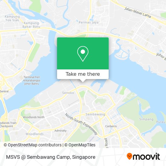 MSVS @ Sembawang Camp地图
