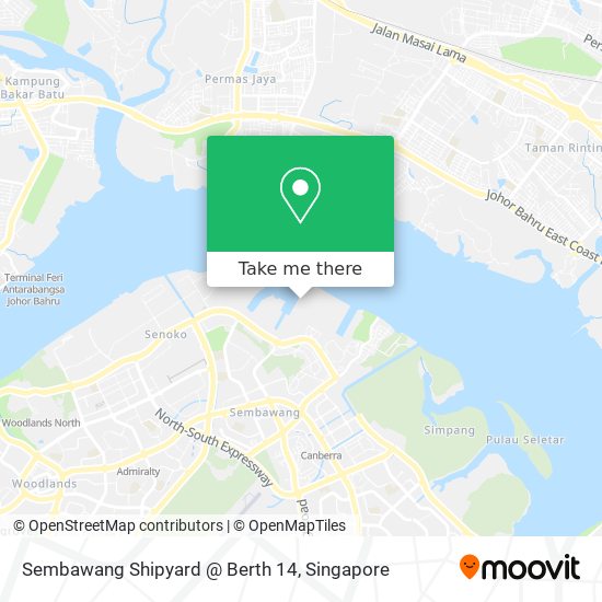 Sembawang Shipyard @ Berth 14 map