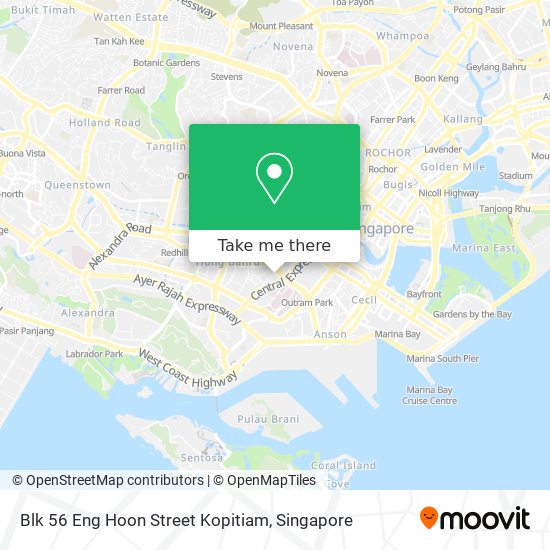 Blk 56 Eng Hoon Street Kopitiam map