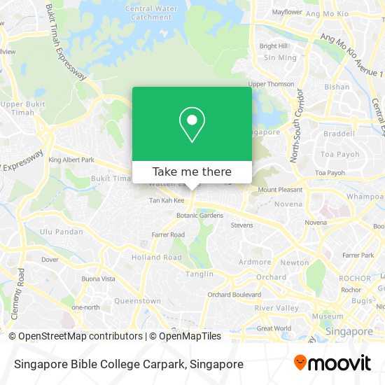 Singapore Bible College Carpark map