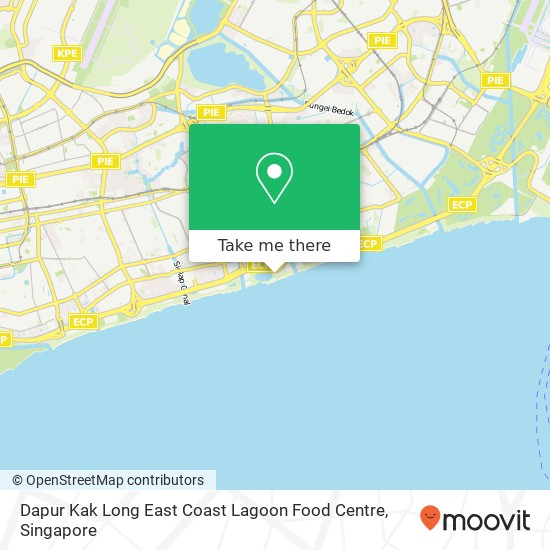Dapur Kak Long East Coast Lagoon Food Centre map