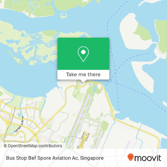 Bus Stop Bef Spore Aviation Ac map