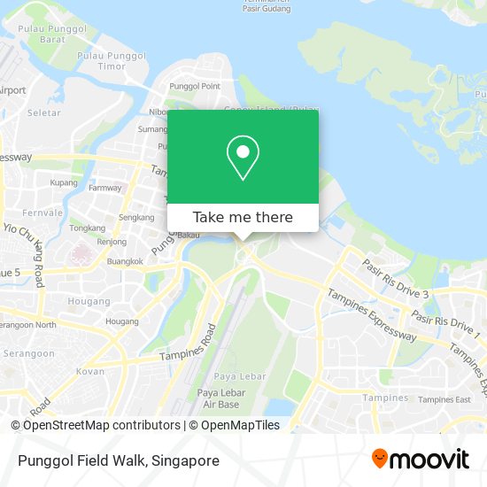 Punggol Field Walk map