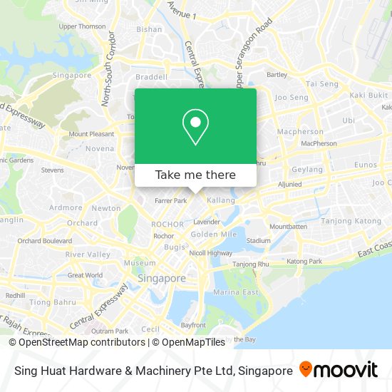 Sing Huat Hardware & Machinery Pte Ltd map