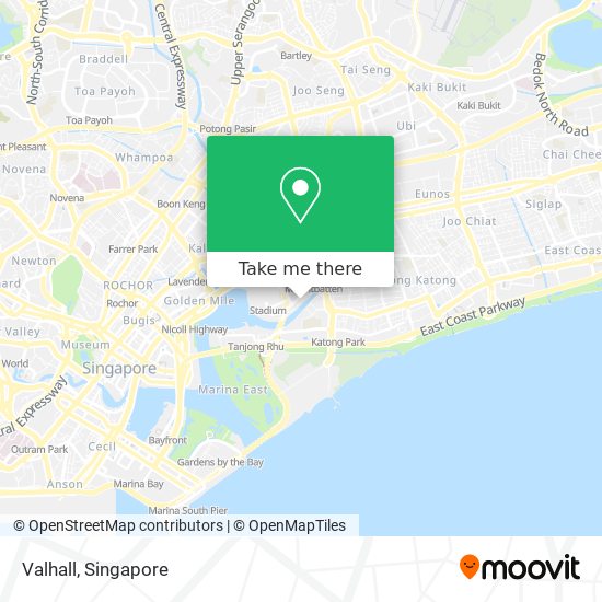 Valhall map