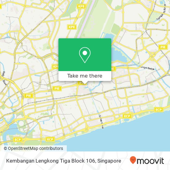 Kembangan Lengkong Tiga Block 106地图