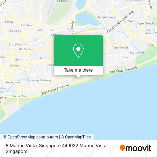 8 Marine Vista, Singapore 449032 Marine Vista map