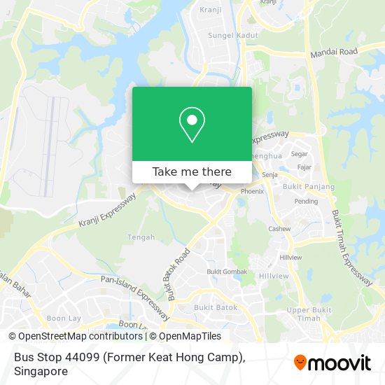 Bus Stop 44099 (Former Keat Hong Camp) map