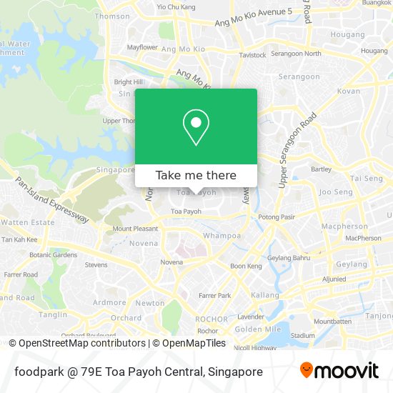 foodpark @ 79E Toa Payoh Central map