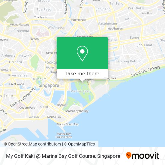 My Golf Kaki @ Marina Bay Golf Course map