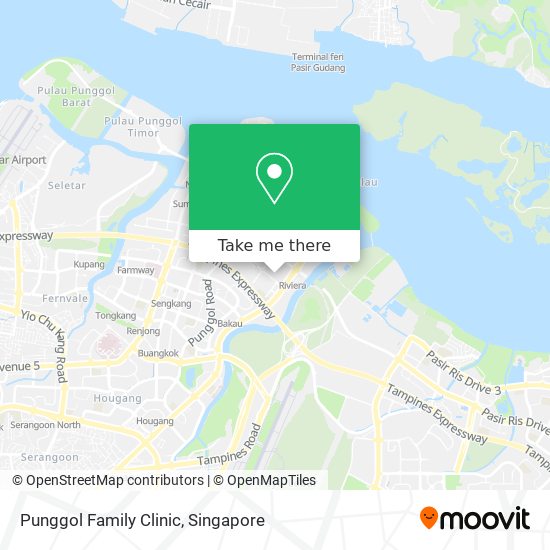 Punggol Family Clinic map