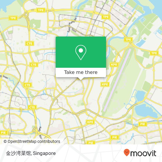 金沙湾菜馆 map