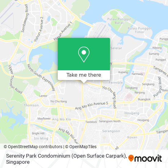 Serenity Park Condominium (Open Surface Carpark)地图