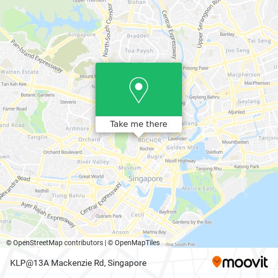 KLP@13A Mackenzie Rd map