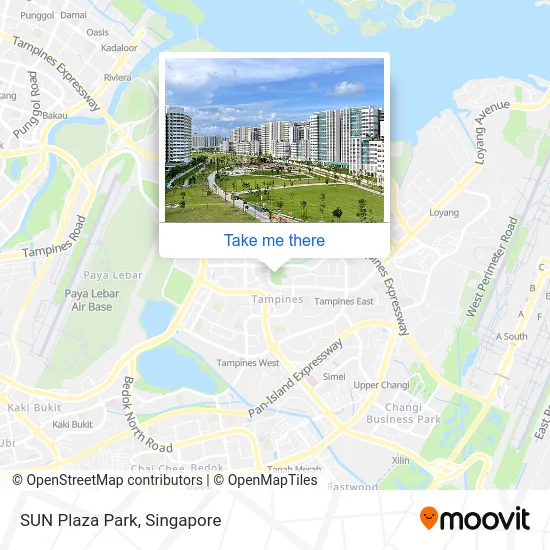 SUN Plaza Park map