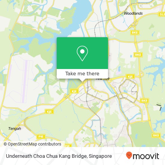 Underneath Choa Chua Kang Bridge地图