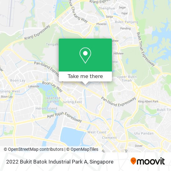 2022 Bukit Batok Industrial Park A地图