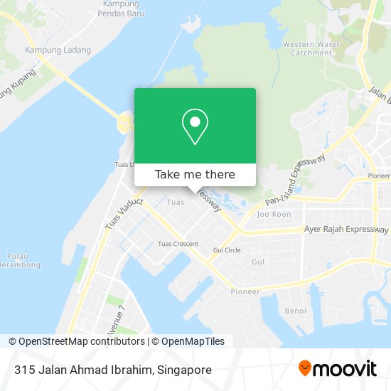 315 Jalan Ahmad Ibrahim map