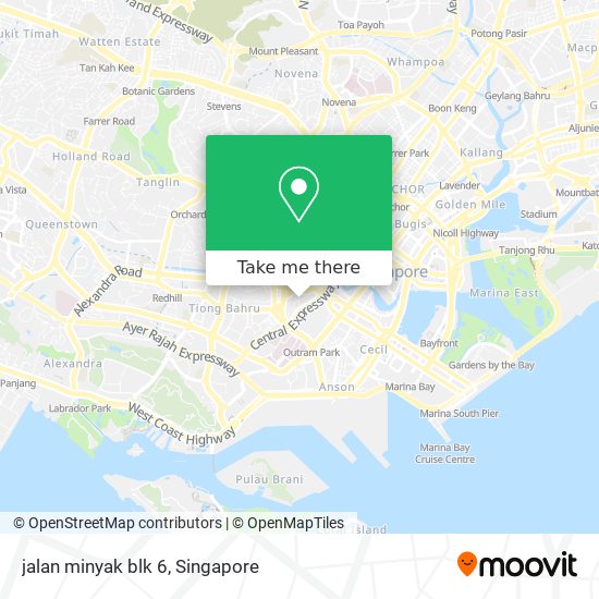 jalan minyak blk 6 map