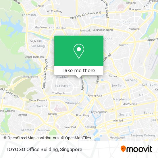 TOYOGO Office Building map