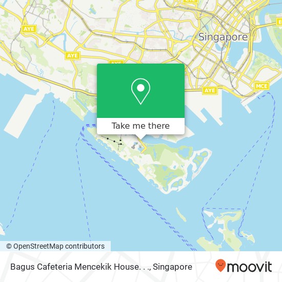 Bagus Cafeteria Mencekik House. . .地图