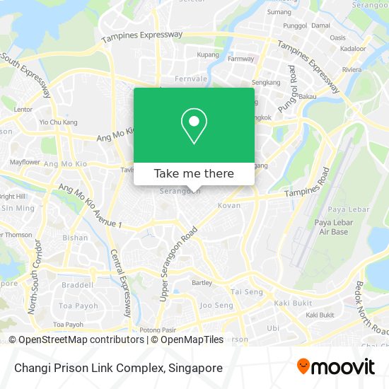 Changi Prison Link Complex map