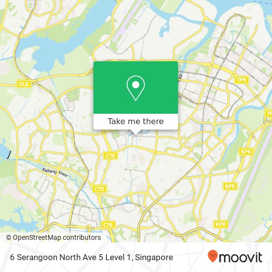 6 Serangoon North Ave 5 Level 1地图