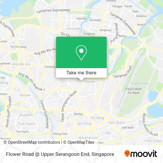 Flower Road @ Upper Serangoon End地图