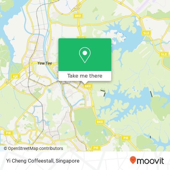 Yi Cheng Coffeestall map